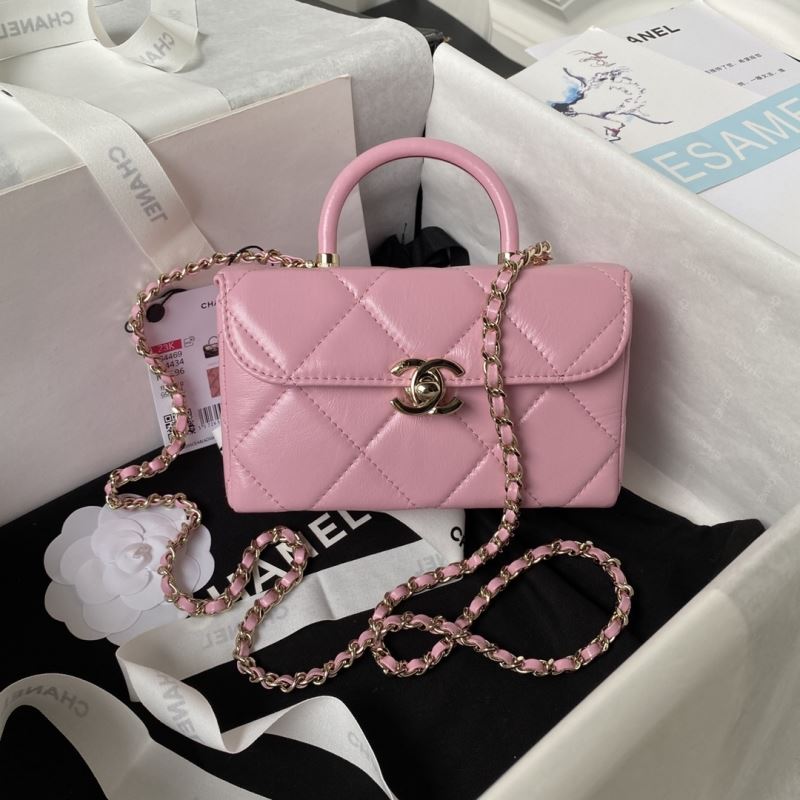 Ch**el top handle bags